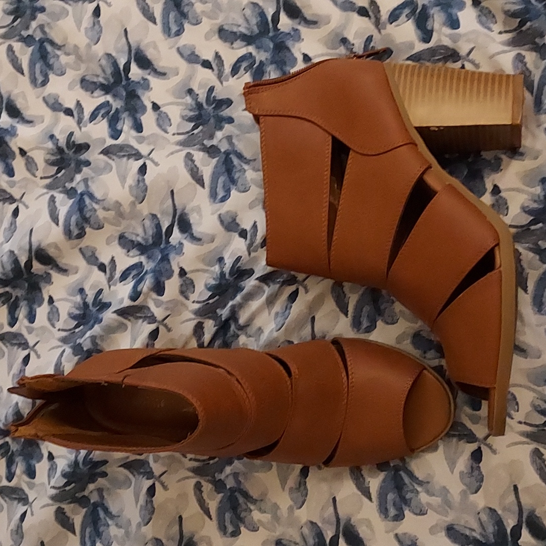 Open Toe Ankle Boot